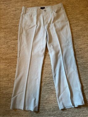 2/$15 PANTS 👖 SALE | NYDJ Women's Light Beige Straight Leg Dress Pants